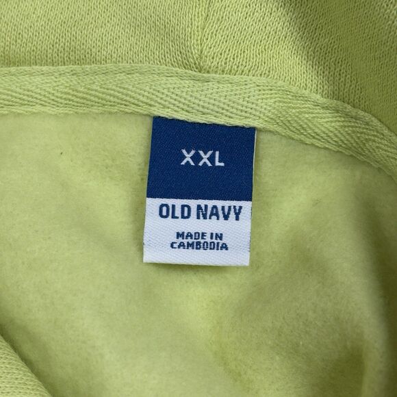Old Navy Women's Size XXL Long Sleeve Hoodie Pullover Solid Botanical Green NWT - Picture 3 of 6